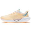 Li Ning Super Leve 19 Respirável e Leve Cano Baixo Tênis de Corrida Feminino Amarelo Leite Fluorescente ARBS002-20