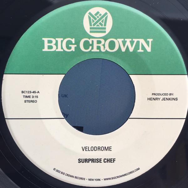 

7inch Record SURPRISE CHEF Velodrome BC12345 BIG CROWN 2022 US SoulFunk