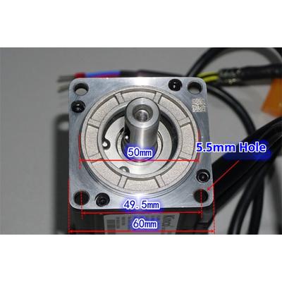 48V 200W Three-Phase Brushless Servo Motor Integrated 24V Brake High Precision Low Voltage Encoded 2100-4300RPM Servo Motor