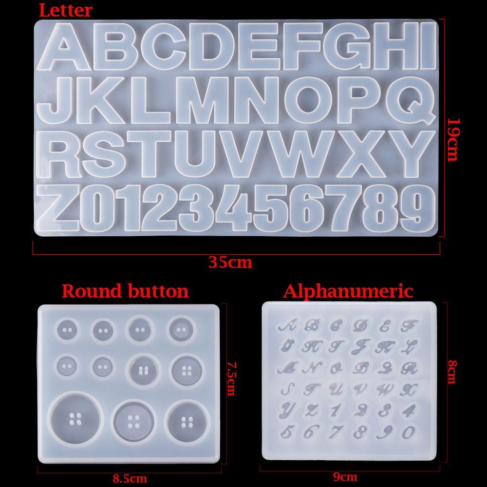 Transparente Schmuckherstellungswerkzeuge Epoxid-DIY-Harzformen Silikonformen Schlüsselanhängerform