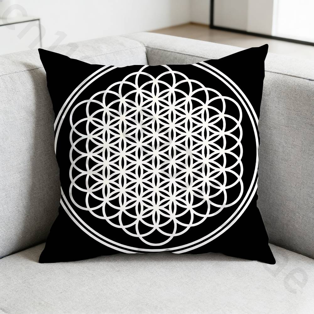 BBring Me The Horizon pillowcase casual style decoration suitable for home decoration excluding pillow core