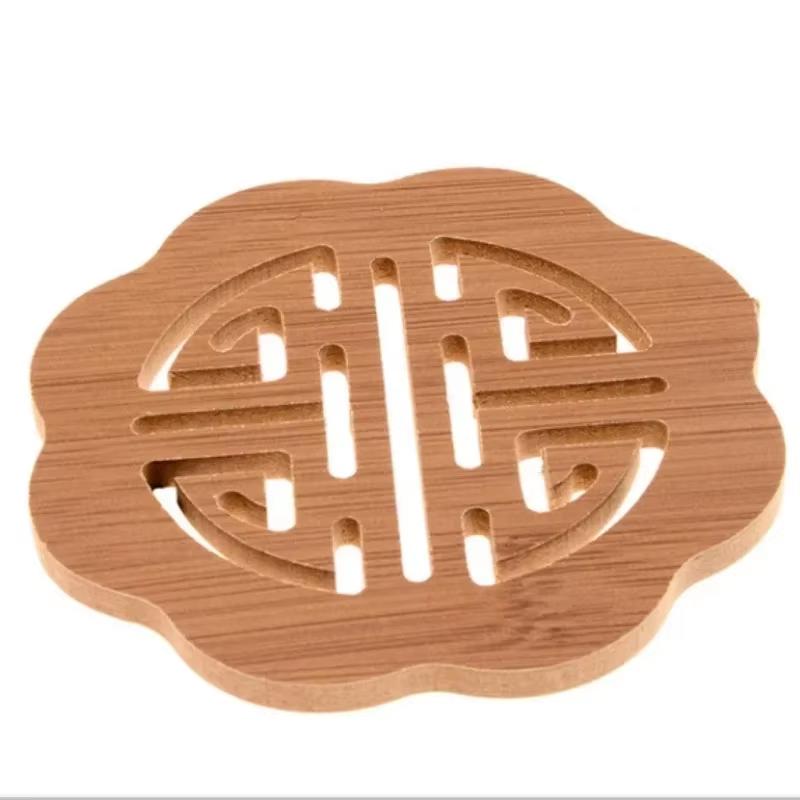 Wooden Table Mat Thermal Mat Table Mat Home Hot Mat Wooden Mat Casserole Pot Mat Creative Patterns Available