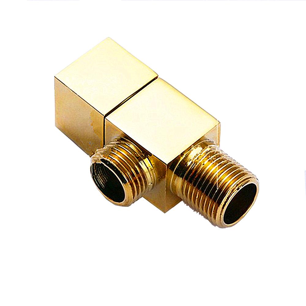 

Угловой клапан для слива унитаза из латуни, титана, g1/2, из цельной латуни, на четверть оборота, полированный хром, черный, аксессуары для ванной комнаты