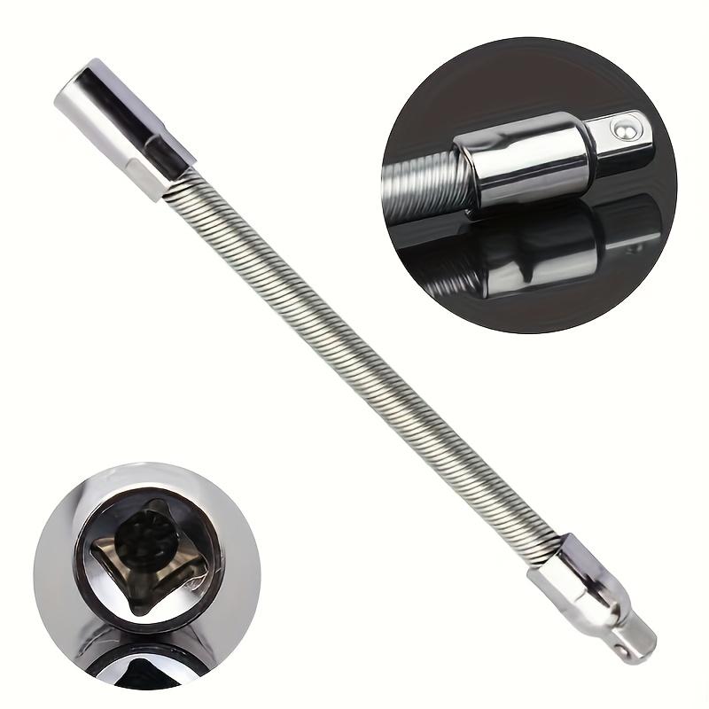 1 Stück Chrom-Vanadium-Stahl Verlängerungsstange mit 1/4" Antriebsende Hohes Drehmoment, biegsam und rostbeständig für Automobilwartung