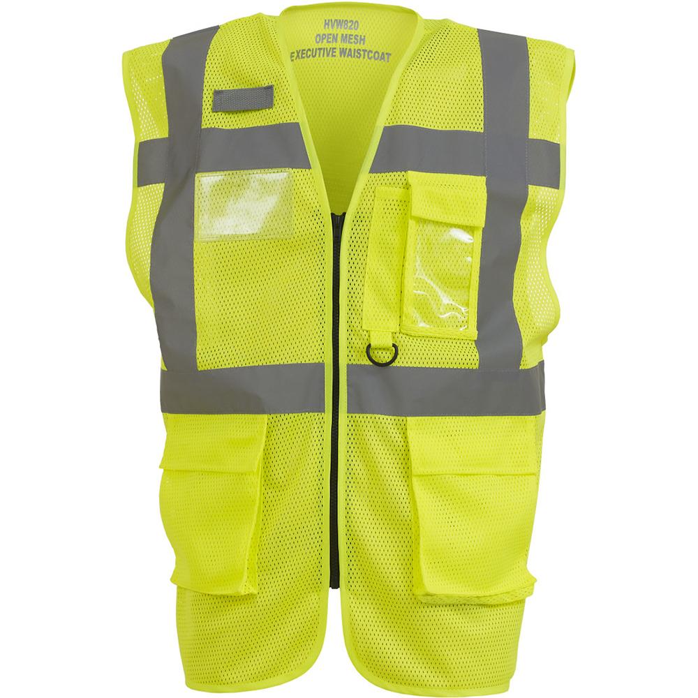 Yoko Mens Hi-Vis Safety Vest