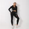 Women's Seamless 3-Piece Yoga & Fitness Set