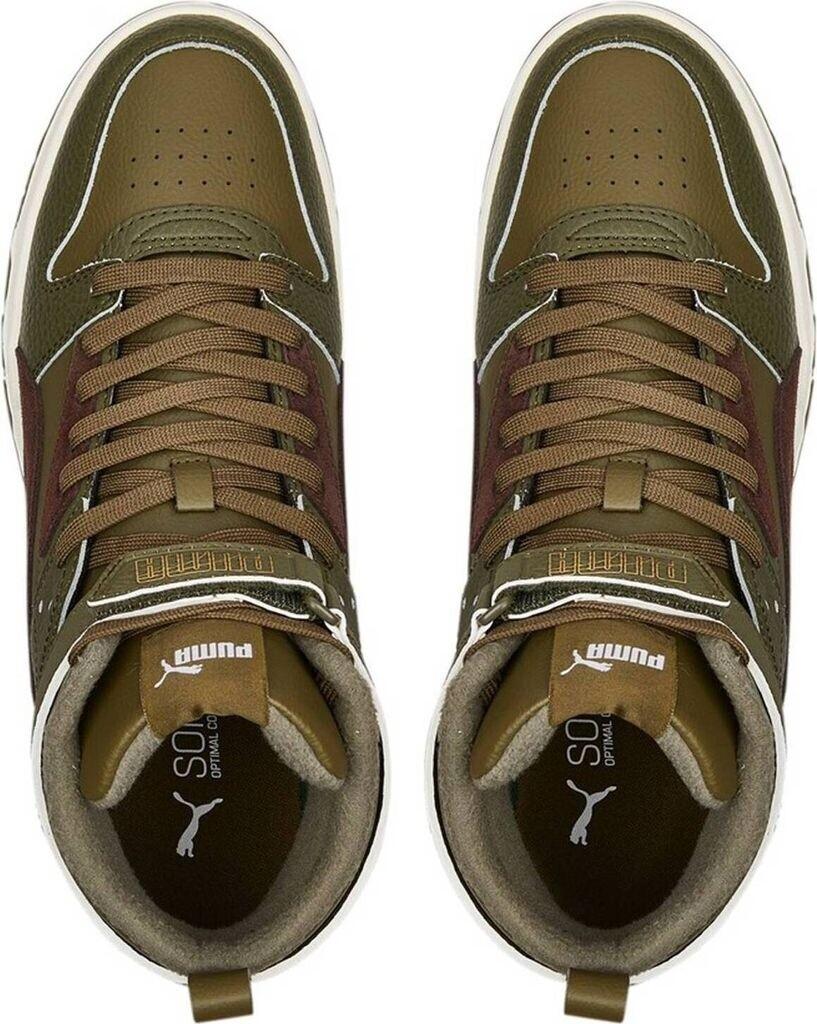 Puma Rebound Game WTR Sneakers (387604-01) Deep Olive/dark Chocolate