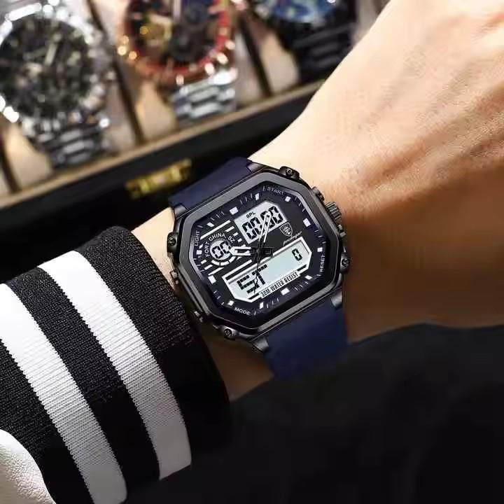 POEDAGAR Watch for Men 993 High Quality Led Display Digital Watches Sport Wristwatches Montre Homme Custom Watch