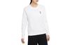 Sweatshirts Women's White Crew Neck Moderate Regular DJ5864-100