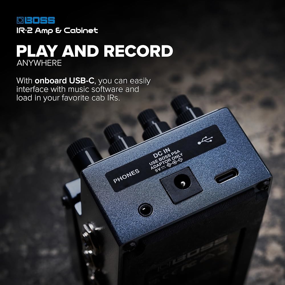 BOSS/IR-2 Amp & Cabinet Amp Simulator Cabinet IR Loader Boss IR2