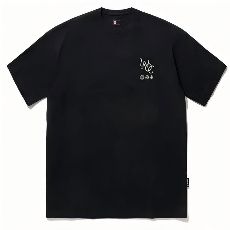 

Li-Ning Летняя спортивная повседневная футболка с коротким рукавом Мужские топы AHSUC71-2 S