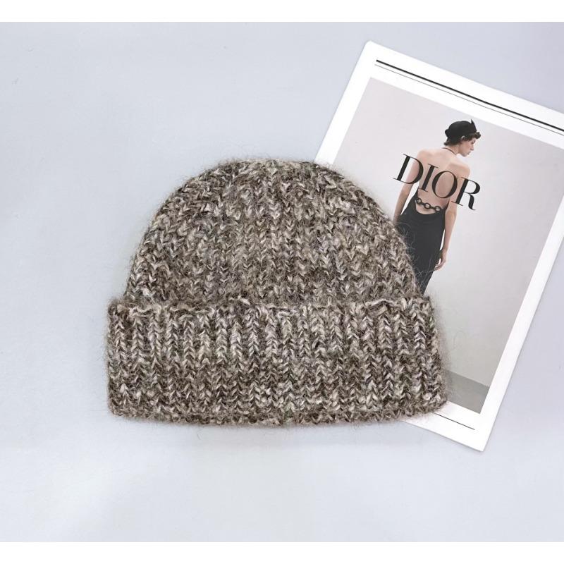 25 Early autumn new sundry wind simple pullover wool hat warm ear protection knitted hat casual snow hat