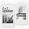 Lifelover 'Pulver' T-Shirt Ανδρικά Γυναικεία T-shirts Κορυφή. Καταθλιπτικό Μπλακ Μέταλ, Σκοτεινό Άμπιεντ, Ποστ-Πανκ.