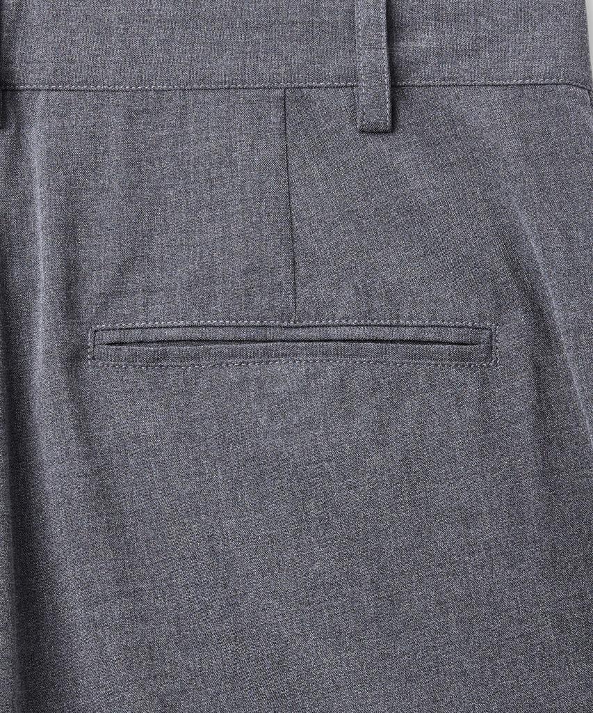 LXT Double-Pleat Wide Balloon Slacks [Charcoal]