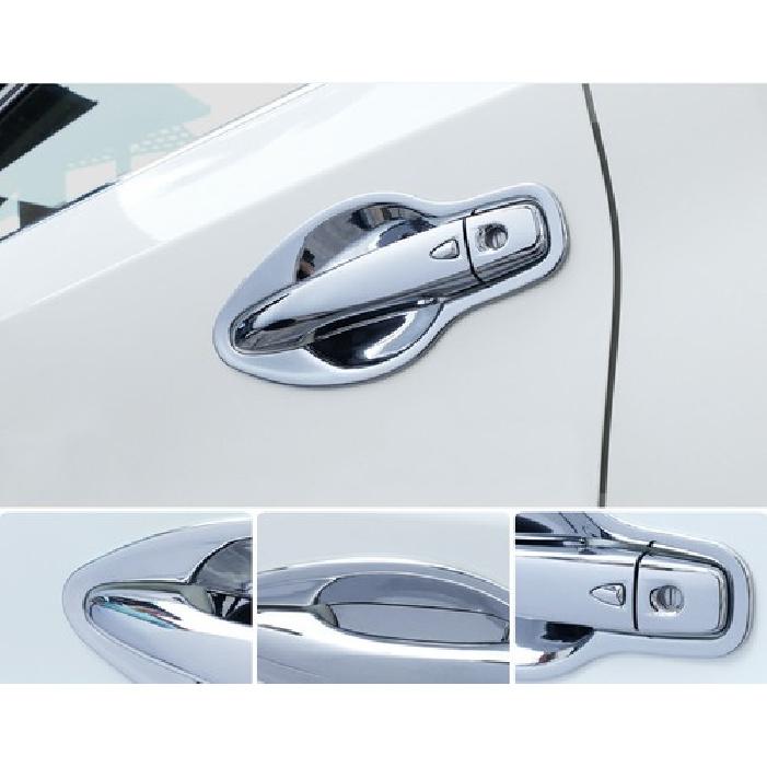 Chrome Door Handle Cover Molding Trim 8X For for 2015-2022 nissan murano