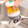 Multi Use Steel Wire Ball Cleaning Brush Can Add Detergent To Clean Ball Steel Wire Brush Cleaning Ball Washing Pot Brush