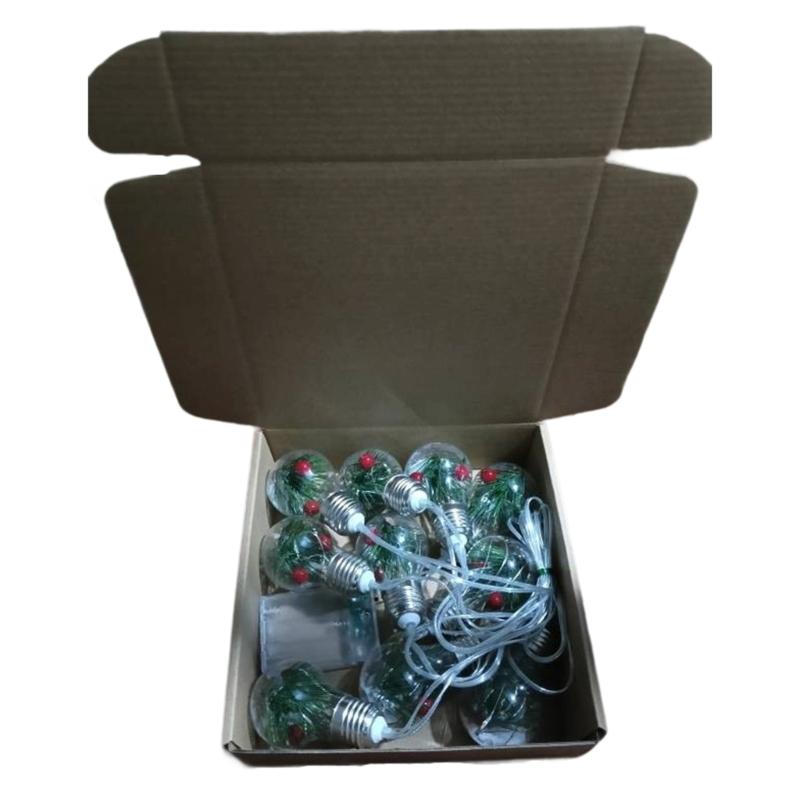 Energy Efficient LED Christmas Tree Lights Safe Low Voltages Flexible String For Indoor Outdoor Holiday Decorations