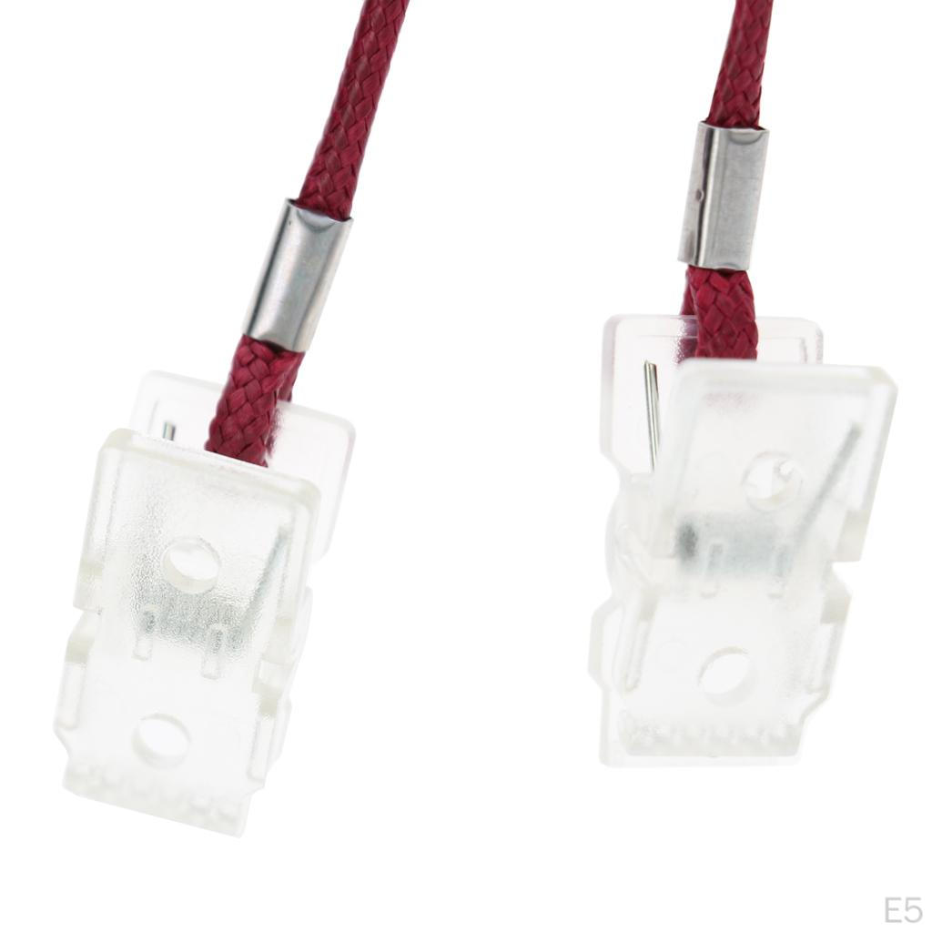 2 Serviettenclip-Kette Flexibler Halter für ältere Erwachsene Baby