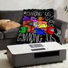 Blanket Throw Super Cosy Plush Living A-AmongS-ES Room Game Sofa Couch Childish Birthday U-US-ES Gifts