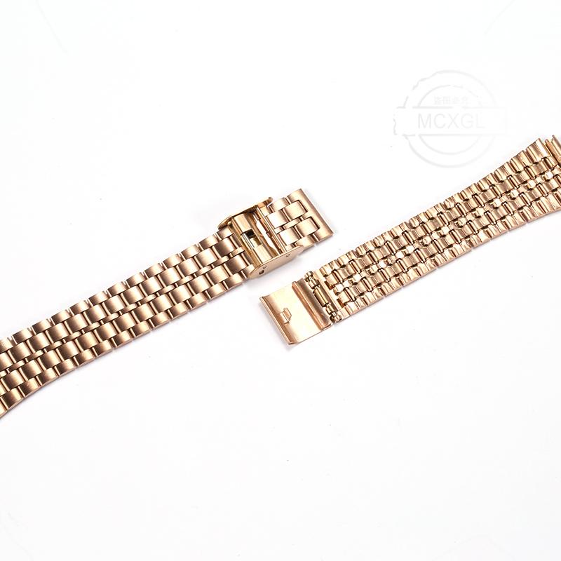 18mm Armband für Casio F-91W Edelstahl-Uhrenarmband F105 F108 A158 A168 AE1200/1300 Stahl-Armband