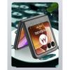 Luxury Lambskin PU Leather Cover for Motorola Razr 50 Ultra Moto Razr50 50 Ultra Razr 40 2023 Shockproof Hard Plastic Phone Case