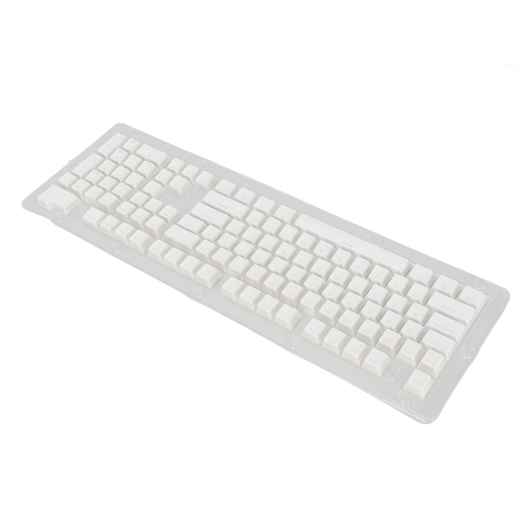 PBT Keycaps High Low Layout Double Layer 2 Color 108 Keys Mechanical Keyboards for 61 87 104 108 Key Keyboard