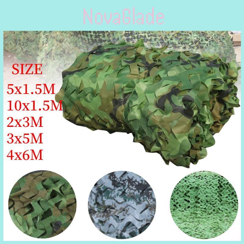 Wytrzymała Siatka Kamuflażowa Siatka Camo Do Polowania Strzelania I Użytku Wojskowego