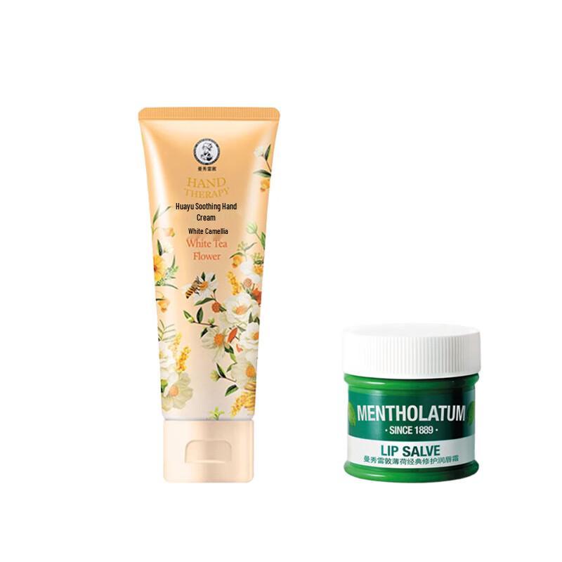 

Набор: Крем для рук Mentholatum White Tea и Бальзам для губ с мятой