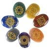 7 Chakra Zibu Coin for Money Success Good Health Symbols Crystal Coin Money
