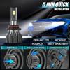 Fit For 2005 2006 2007 2008 2009 2010 2011 2012 2013 2014 Subaru Legacy Vehicle Front Light Bulbs With Fan,Direct Tallation,IP68 Pack Of 4