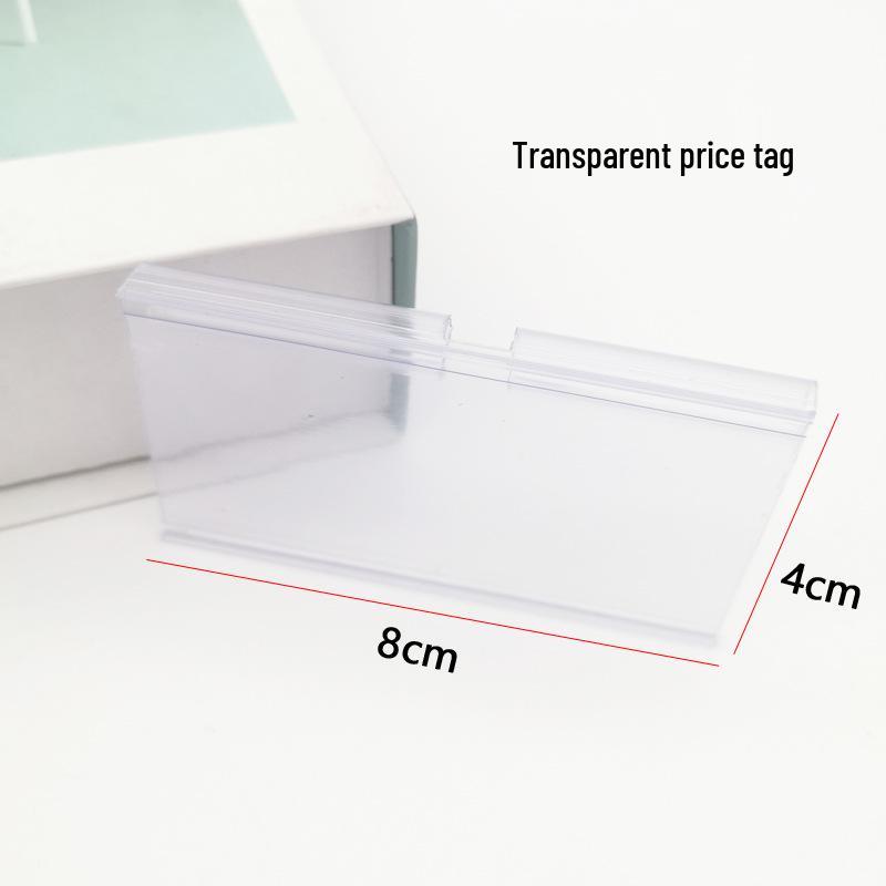 White Spray-Painted Square Tube Double-Line Hook for Supermarket Shelf Tags