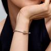Pandora Winding Design Gold Plated Jewelry Accessories Women Accessories 763618C01