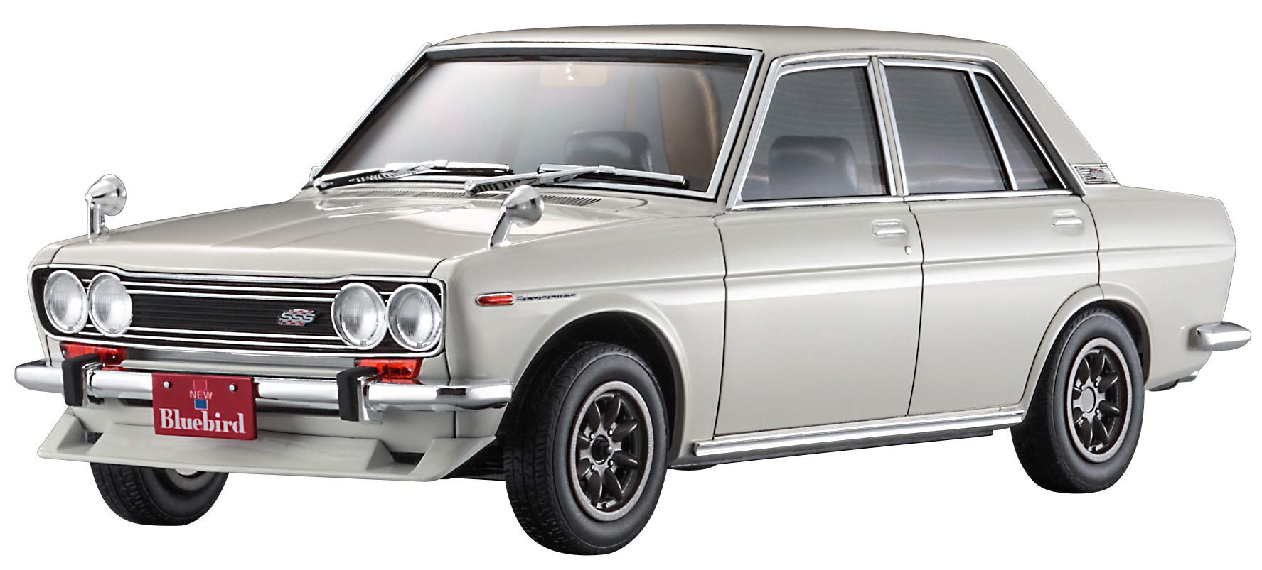 

Hasegawa Datsun Bluebird 1600 SSS с передним спойлером Пластиковая модель 20468 1/24 белый