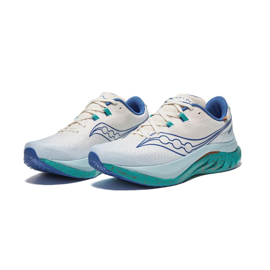 Saucony Low Top Running Shoes Men's Beige Blue - S20940-209