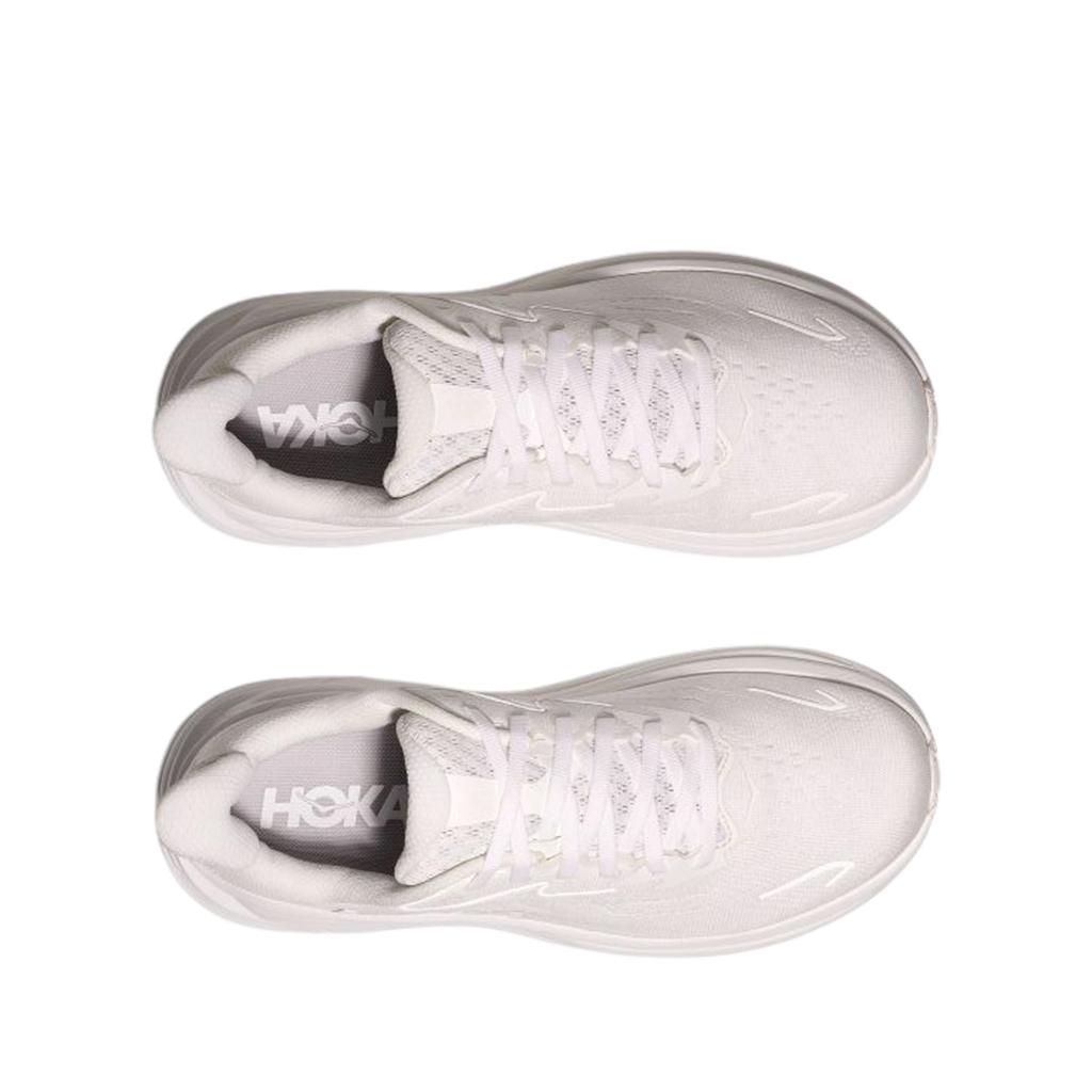 HOKA Clifton 10 Triple White Damen-Sneaker 1162031-WWH