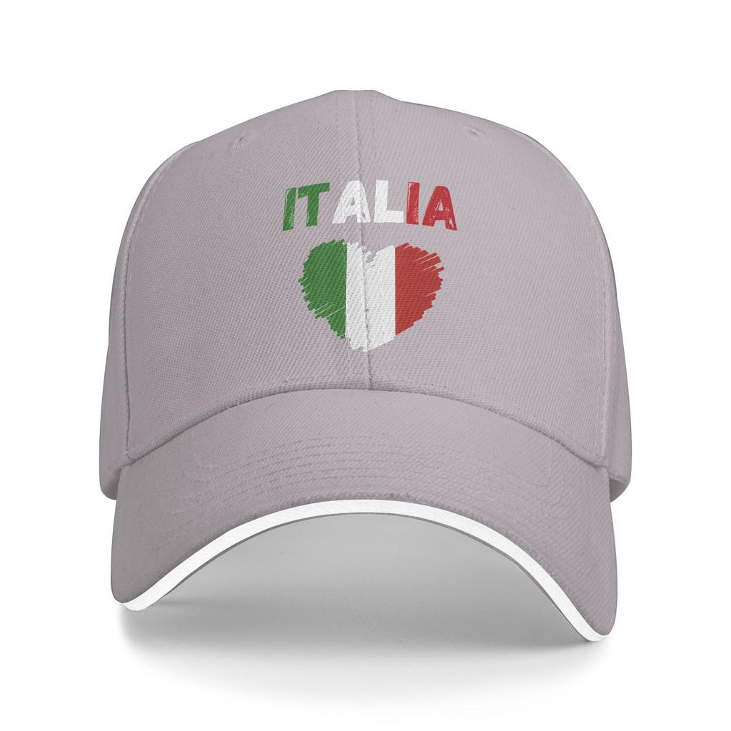 Unisex Italien Italienische Flagge Italia Outdoor Hut Trucker Cap Neue Baseballkappe Golfhüte