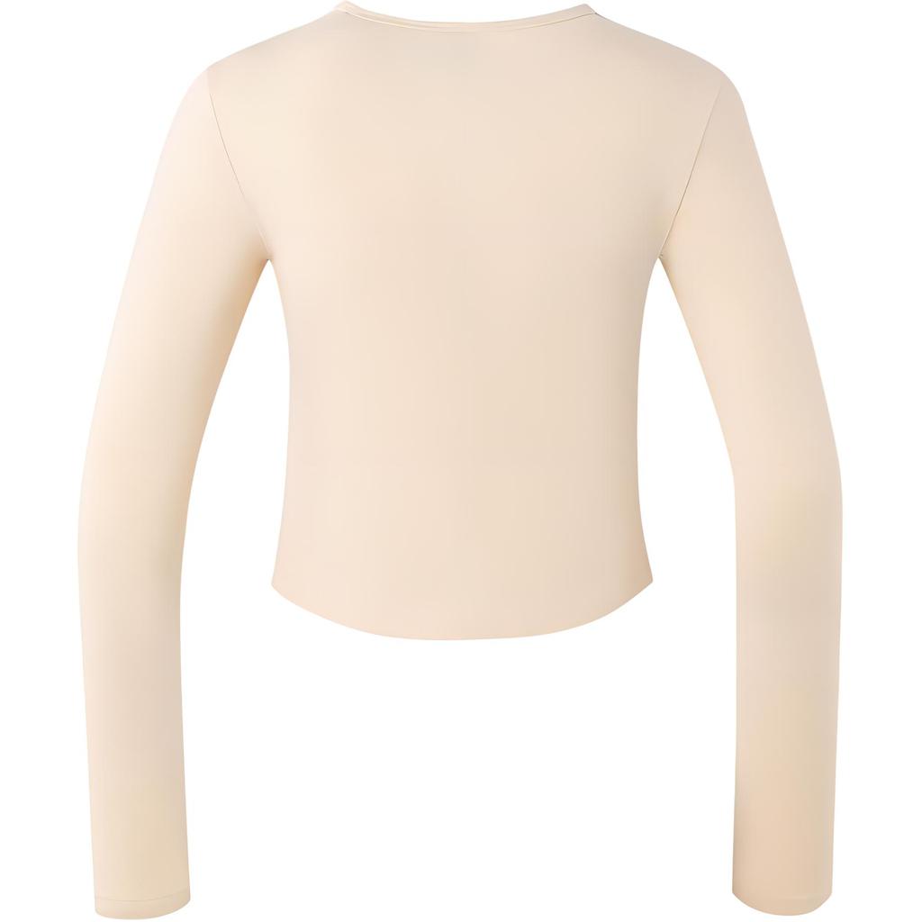 Adidas Gestreiftes Sport-Langarmshirt mit Buchstabenprint Damen Tops Rock-Sandsturm IX5645