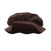Soft Velvet Renaissance Beret Hat Faux Suede Mens Cosplay Cap Medieval Flat Cap  Festival Gathering