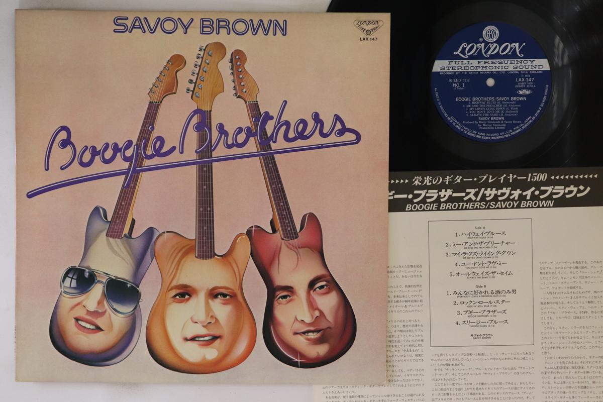 

LP Record SAVOY BROWN Boogie Brothers LAX147 LONDON 1979 Japan Rock Used