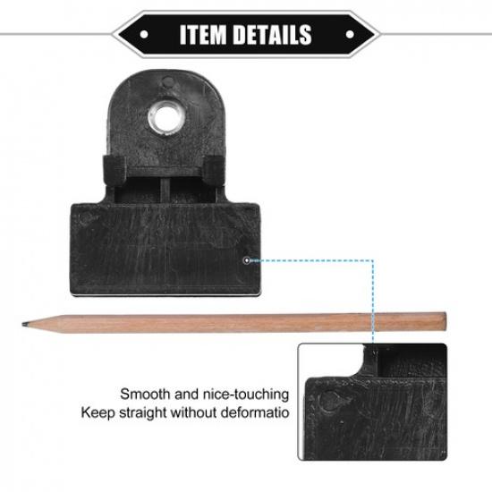 TWO Window Door Glass Channel Retainer Clip 1.93"x1.57"x0.67" Universal