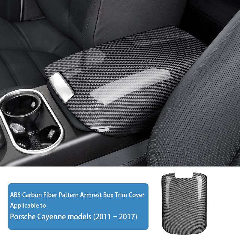 Porsche Cayenne Armrest Box Cover - Central Storage Lid Car Accessory