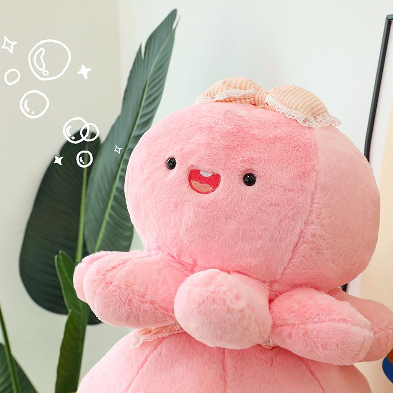 

Новая милая маленькая кукла-осьминог, плюшевая игрушка, милая кукла-осьминог с выражением, подушка-игрушка для девочки 25cm【0.47kg】