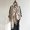 New Winter Imitation Cashmere Scarf Thickened Women's Scarf Fashionable Versatile Shawl Double-sided Warm Scarf Women