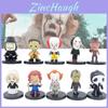 Horror Movie Character Pvc Figure Collection Perfect Decorative Accent Or Collectible For Fans Of The Genre And Model Collectors