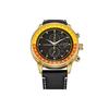 CITIZEN Light Powered Quartz Movement Genuine Leather Strap Watch Unisex Coffee Watch Dial CA7082-18X