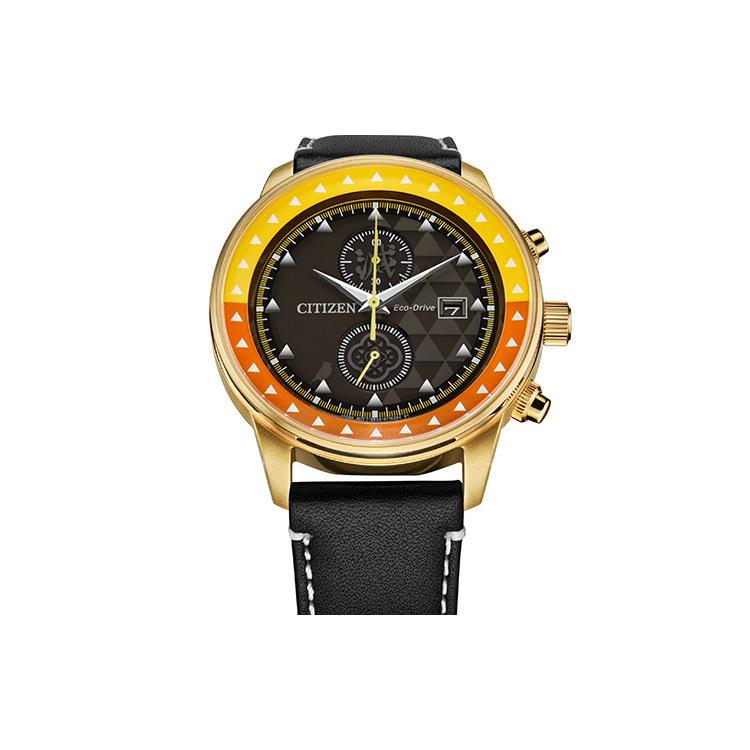 CITIZEN Light Powered Quartz Movement Genuine Leather Strap Watch Unisex Coffee Watch Dial CA7082-18X