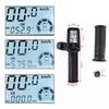 LED Display Handlebar Mileage Parts Replacement Voltage