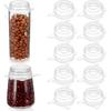 10 Pcs Extra Small Silicone Stretch Lids, 2 Inch Sturdy Reble Silicone Stretch Lids Jar Cover Sealed Food Storage Covers to Fit 2 In to 2.4 In Small