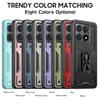 Magnetic Holder Stand Cover For Redmi Note 14 13 12 14C 13C 12C 13R Xiaomi 14T POCO M6 X6 Pro 4G 5G Shockproof Armor Phone Case