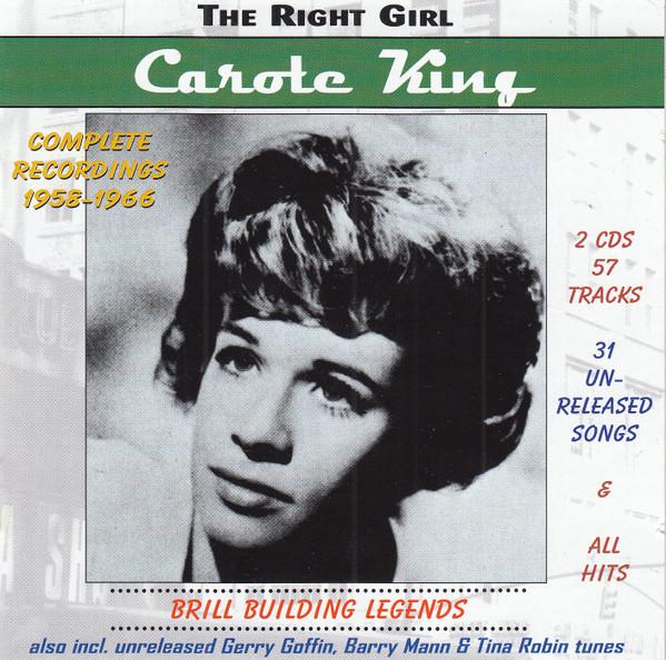 

CD CAROL KING - Brill Building Legends CKW222 Brill Tone Reco 1995 Japan Rock Used